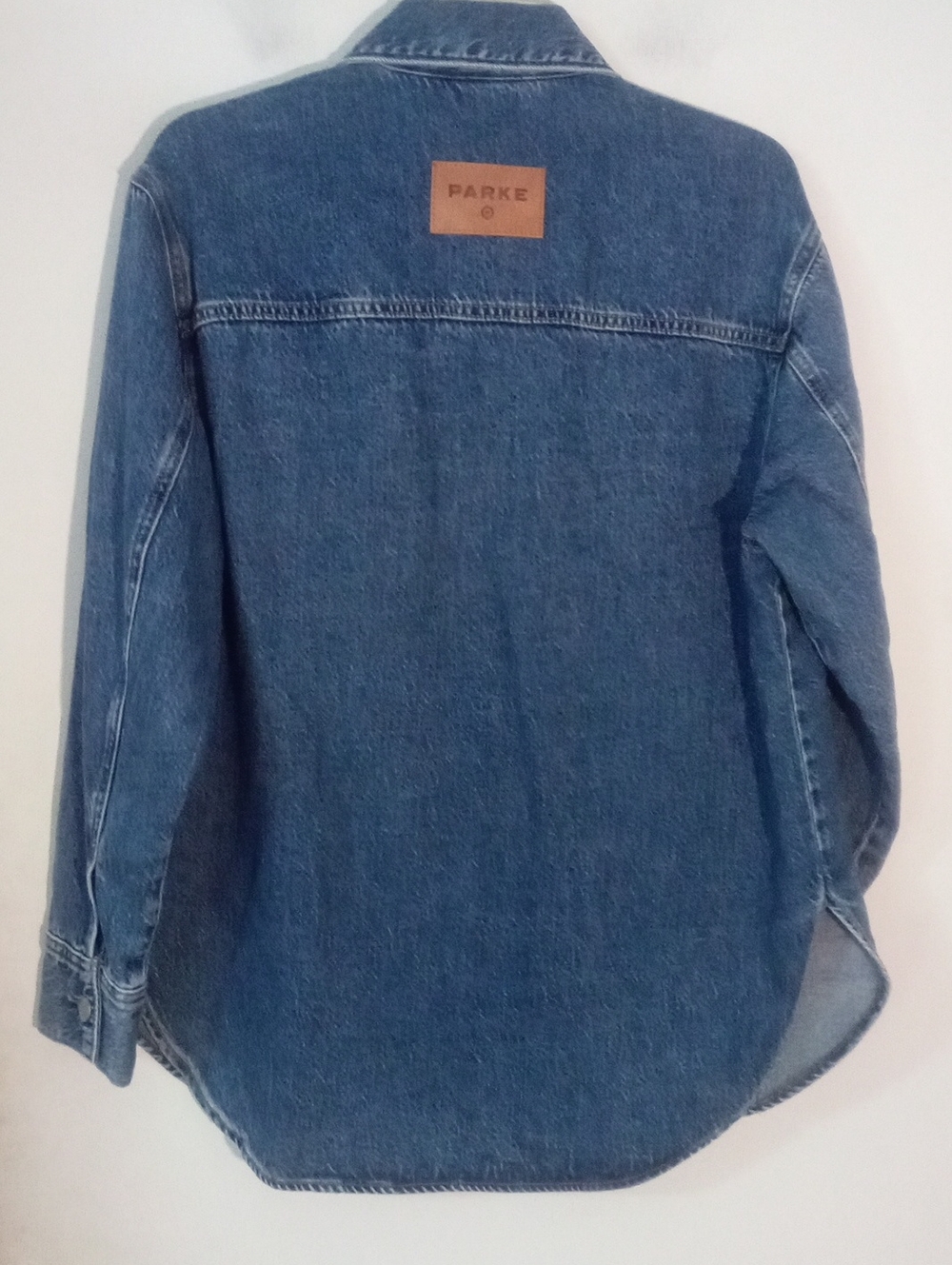 Parke Denim Jacket Small NWT Denim - Picture 4 of 5